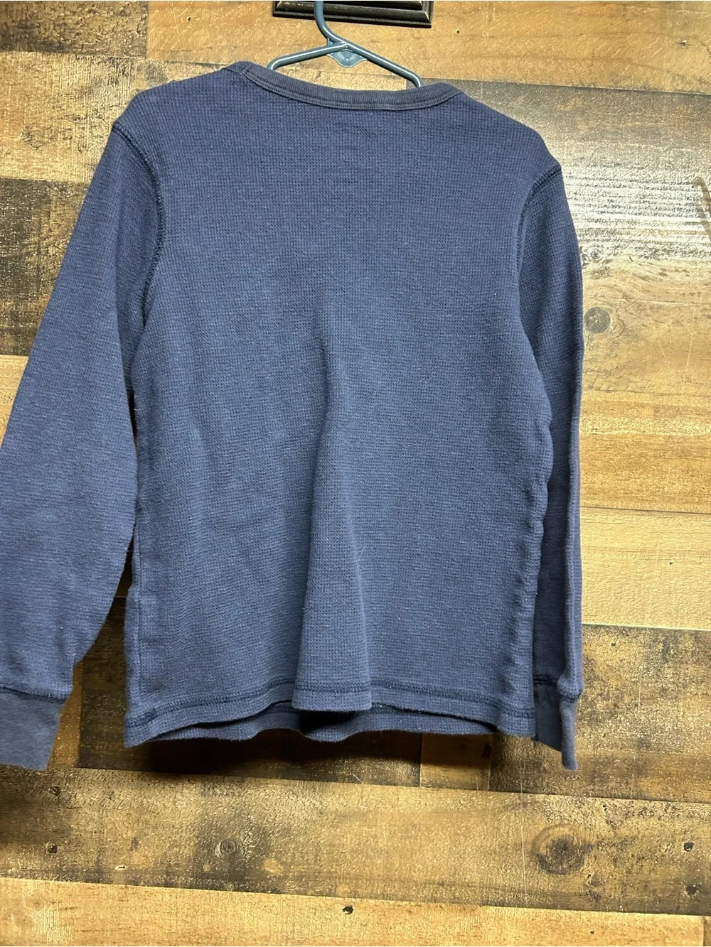 OshKosh B'gosh Navy Long-Sleeve Tee with Blue Athletic Crest